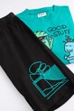 Detské bavlnené pyžamo Coccodrillo WC5448215PJS zelená