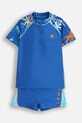 Lemon Explore set de baie pentru copii - pantaloni scurți și un tricou albastru WL5376801SWB