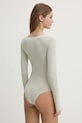 Боди Patrizia Pepe 8M1689.J257 зелёный SS25