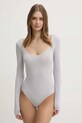 Боди Patrizia Pepe без банели сив 8M1689.J257