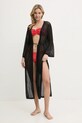 Calvin Klein cămașă de plajă Planet friendly negru KW0KW02743