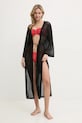 Plážový přehoz Calvin Klein Planet friendly černá KW0KW02743