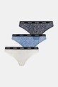 HUGO stringi 3-pack koronka granatowy 50535265