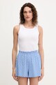 HUGO pantaloni scurți de pijama 50534304 violet SS25