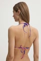 Plavková podprsenka HUGO 50535136 fialová SS25