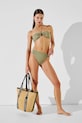 Bikini top Karl Lagerfeld πράσινο A1W46018