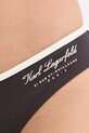 Odzież Karl Lagerfeld figi kąpielowe A1W46030 czarny