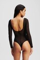 Karl Lagerfeld body A1W47067 negru SS25