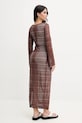 Odzież Twinset sukienka plażowa 251LB2GDD brązowy