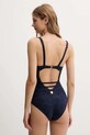 Twinset jednoczęściowy strój kąpielowy 251LMMB00 granatowy SS25