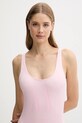Odzież Armani Exchange jednoczęściowy strój kąpielowy XW000912.AF13650 różowy
