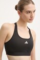 adidas Performance biustonosz sportowy PowerReact czarny JG1406