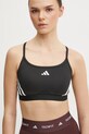 adidas Performance biustonosz sportowy Aeroreact czarny JF3340
