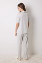 women'secret pigama in lana DAILY FROSTED grigio 3598099