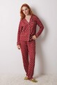 Пижама women'secret LOVE ACTUALLY GENERIC PJ трикотаж красный 4758230