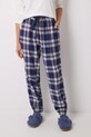 women'secret pantaloni pijama bumbac MIX AND MATCH PERFECT MATCH 3708472 albastru SS25