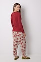 Oblečenie Bavlnené pyžamové nohavice women'secret MIX AND MATCH LOVE ACTUALLY 3708464 červená