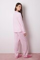 Βαμβακερές πιτζάμες women'secret VERY MERRY 3138657 ροζ