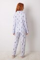 Βαμβακερές πιτζάμες women'secret SNOOPY 3138613 μπλε