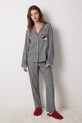 Bavlnené pyžamo women'secret MICKEY bavlna čierna 3138595