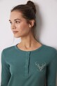 Одежда Хлопковая пижама women'secret HARRY POTTER 3138601 зелёный