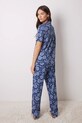 Îmbrăcăminte women'secret pijamale de bumbac MIX AND MATCH HAMPTONS 4858811 albastru