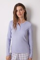 Bavlnené pyžamo women'secret WISH 3138594 modrá SS25