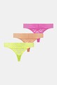 Tangice Guess 3-pack Čipka pisana O5RG18.KC5L0