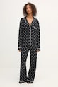 Guess pijama SASHA negru O5RX08.KCIN2