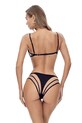 GOD SAVE QUEENS sutien LANA BRA negru GSQ.109.115