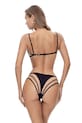 Σλιπ GOD SAVE QUEENS LANA KNICKERS GSQ.109.128 μαύρο SS25