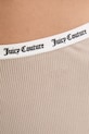 Juicy Couture pizsama nadrág VICKY RIB FLARE PANT bézs JCLAS125504