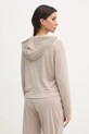 Ρούχα Μπλούζα πιτζάμας Juicy Couture LIV RIB VELOUR HOODIE JCLBJ125503 μπεζ