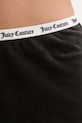 Juicy Couture pantaloni scurti de pijama AUSTYN RIB VELOUR SHORTY negru JCLHS125502