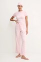 Juicy Couture pijama JUICY WISHES SHORTSLEEVE PYJAMA SET set roz JCLPJ125663