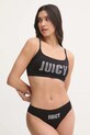 Комплект Juicy Couture JUICY SLOGAN BRALETTE трикотаж чорний JCTUS125957