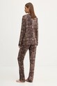 Chantelle koszula piżamowa brązowy FNB050
