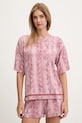 Chantelle t-shirt piżamowy dzianina różowy C15UJ5