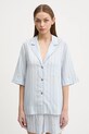 Пижамная рубашка Chantelle ткань голубой C19IH5