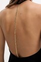 Chantelle top de pijama de mătase negru C01NI5