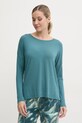 Chantelle longsleeve lounge uni turcoaz FN7690