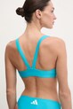 adidas Performance costum de baie din două piese 3 Srtipes turcoaz JP0151