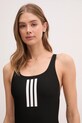 Îmbrăcăminte adidas Performance costum de baie dintr-o bucată 3 Stripes JE1921 negru