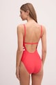 Îmbrăcăminte adidas Performance costum de baie dintr-o bucată 3 Stripes JE4371 rosu
