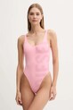 Diesel egyrészes fürdőruha BFSW-KYLIA SWIMSUIT melltartó merevítő nélkül rózsaszín A15385.0HPAL