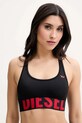 Diesel sutien de baie RACE-BRALETTE-XL-D-POP BRA moale negru A17770.0LHBK