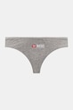 Diesel stringi PUNCHY-D-CORE-3PACK UNDERPANTS 3-pack A17515.0WHAV szary SS26