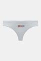 Diesel stringi PUNCHY-D-CORE-3PACK UNDERPANTS 3-pack szary A17515.0WHAV
