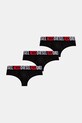 Diesel chiloti OXY-D-CORE-3PACK UNDERPANTS 3-pack figi negru A17519.0NJAP
