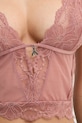 Patrizia Pepe biustonosz koronkowy różowy 2I0144.A602